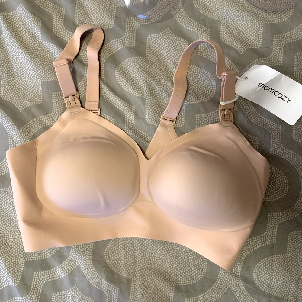 Momcozy seemless wireless nursing bra
